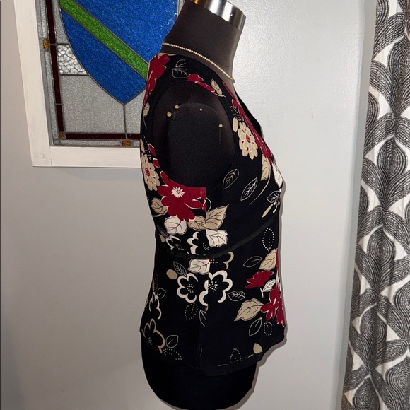 Ann Taylor Vintage 90’s Sleeveless Silk Blouse SZ 6 - Picture 6 of 7